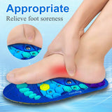 Magnetic Acupressure Therapy Insoles – Slimming & Pain Relief Reflexology Shoe Inserts for Men & Women