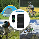 EESBAO 35W Portable Solar Charger | QC3.0 USB Fast Charging Panel for iPhone & Android | Emergency Power for Camping & Outdoor Use