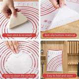 Non-Stick Silicone Baking Mat – Reusable Dough Kneading Pad
