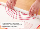 Non-Stick Silicone Baking Mat – Reusable Dough Kneading Pad