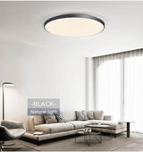 MARPOU Smart Ceiling Light LED - Dimmable Modern Ceiling Lamp with APP & Remote Control | 3 Size Options, 3000K-6500K Color Temperature, 20%-100% Brightness