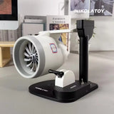 NIKOLATOY Creative Desktop USB Airplane Engine Turbo Jet Fan with Wireless Charging – 48-Hour Shippin