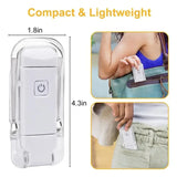 LED Clip-On Book Light – USB Rechargeable Eye-Care Reading Lamp for Kids & Adults | Adjustable Night Light for Bed or Table