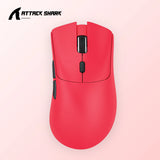 Attack Shark R1 Tri-Mode Wireless Gaming Mouse - 18000 DPI PAW3311 Sensor, 59g Ultra-Light, 1000Hz Polling Rate, Rechargeable RGB Mouse for PC & Laptop