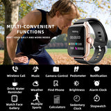 1.83" Smart Watch Bluetooth Call & Message Alerts with Sleep Tracking & Fitness Monitor for Android & iPhone