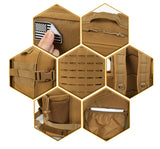 ReFire Gear Outdoor Backpack | Lightweight Polyester Daypack for Hiking, Travel & School | Unisex Softback Design