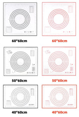 Non-Stick Silicone Baking Mat – Reusable Dough Kneading Pad