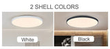 MARPOU Smart Ceiling Light LED - Dimmable Modern Ceiling Lamp with APP & Remote Control | 3 Size Options, 3000K-6500K Color Temperature, 20%-100% Brightness
