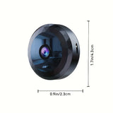 SSET Mini WiFi Security Camera 1080P – Portable Wireless USB Rechargeable Hidden Camera