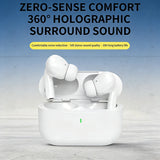 A7 Wireless Bluetooth 5.3 Earbuds with Noise Cancelling, Waterproof Design & 10H Battery