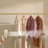 BAIHUAN Portable Steam Brush – 1200W Handheld Hanging Iron for Clothes