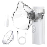 LINGKUN Portable Mesh Nebulizer – Silent Handheld Asthma Inhaler for Adults & Children