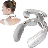 Electric Neck Massager with Pulse Therapy – USB Powered 4-Point Massage Device for Pain Relief