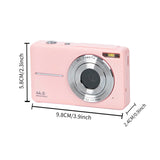 STUOGYUM DC403 4K Digital Camera for Photography - 50MP CMOS Sensor with 16X Digital Zoom, 2.4" LCD Screen, 1080P Video Recording | Compact Camera for Beginners & Kids