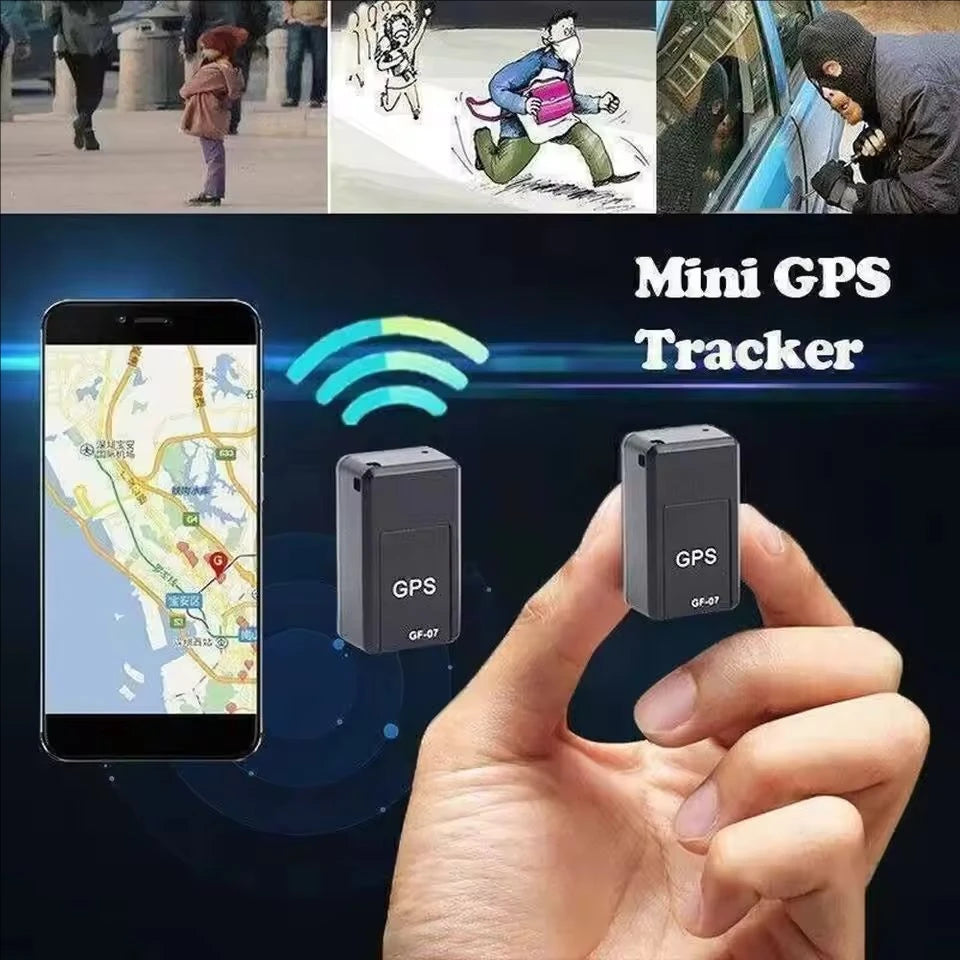 Mini GPS Tracker with Remote Control – Real-Time Location Tracking Device (5V)