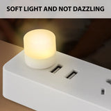 Mini USB Night Light – Portable Plug-In Lamp for Bedroom, Desk & Travel