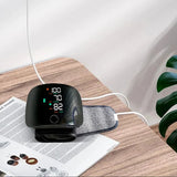 Fireurus Digital Wrist Blood Pressure Monitor – Rechargeable Heart Rate & BP Monitor for Home Use