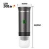 DENOKIN Portable Espresso Machine 3-in-1 | 20 Bar Pressure with Heating Function, Compatible with Ground Coffee & Capsules | USB-C Rechargeable for Travel, Camping & Home
