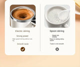 Self-Stirring Coffee Mug 380ml – Automatic Electric Mixing Cup with Temperature Display (USB Charging)