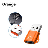 Type-C to USB Adapter - USB-C Female to USB-A Male Converter for Charging & Data Transfer | Compatible with Laptops, Car Chargers & PCs