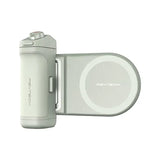 PGYTECH MagCam Mobile Phone Camera Handle – 3000mAh Bluetooth Remote Grip with MagGlow Magnetic Fill Light for Smartphones