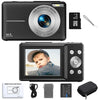 STUOGYUM DC403 4K Digital Camera for Photography - 50MP CMOS Sensor with 16X Digital Zoom, 2.4" LCD Screen, 1080P Video Recording | Compact Camera for Beginners & Kids