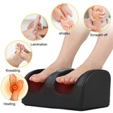 Electric Shiatsu Foot Massager with Heat – Deep Tissue Kneading Roller for Foot & Calf Pain Relief