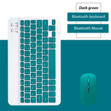 EMTRA Bluetooth Wireless Keyboard & Mouse Combo – Ultra-Slim Rechargeable Keyboard for iPad, Tablet & Laptop
