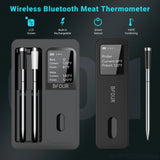 Wireless Bluetooth Meat Thermometer – Smart Digital Kitchen Thermometer for BBQ, Grill & Oven