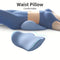 Memory Foam Seat Cushion & Lumbar Support Pillow – Breathable Office Chair Back & Seat Cushion