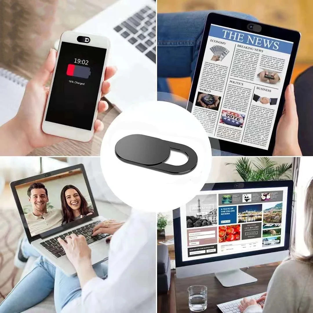 Ultra Thin Webcam Cover Slider – Privacy Protection Camera Cover for Laptop, Tablet & Phone