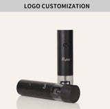 Electric Salt and Pepper Grinder Set - Automatic Gravity-Activated Mills with Adjustable Coarseness | USB Rechargeable Spice Grinders for Kitchen