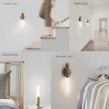 Smart Motion Sensor Night Light – Rechargeable LED Ambient Wall & Cabinet Light for Bedroom, Nursery, Hallway, and Kitchen Decor