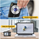 STUOGYUM DC403 4K Digital Camera for Photography - 50MP CMOS Sensor with 16X Digital Zoom, 2.4" LCD Screen, 1080P Video Recording | Compact Camera for Beginners & Kids