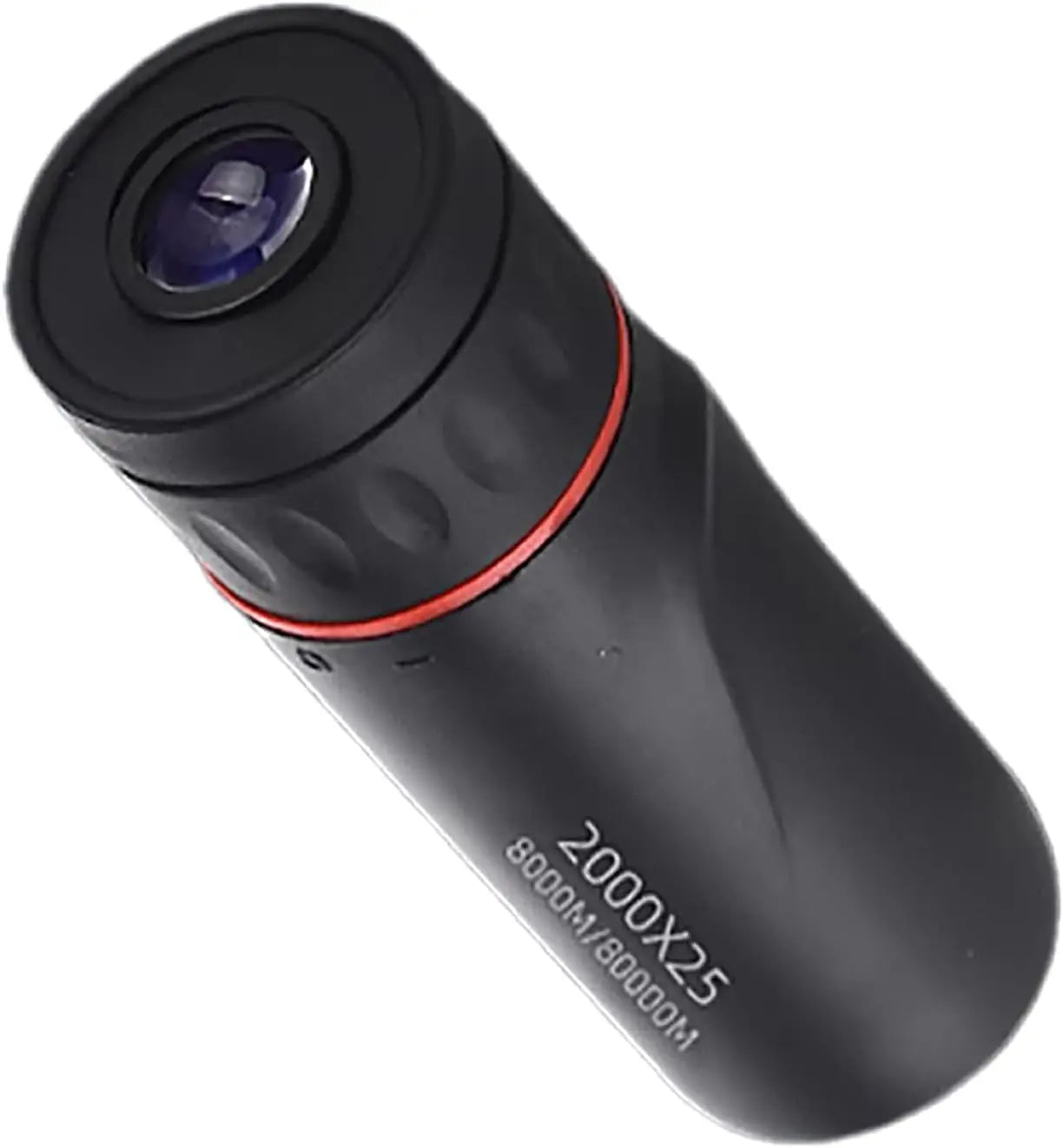 10x25 Monocular | IPX4 Water Resistant High Power Pocket Scope | 25mm Objective Lens for Bird Watching, Hiking & Travel