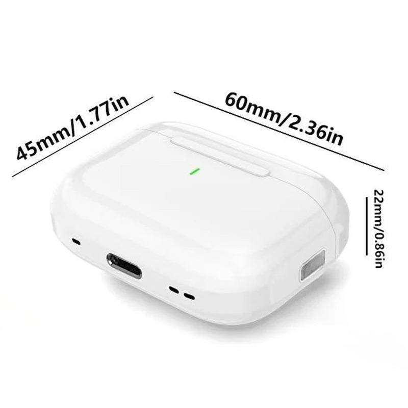 A7 Wireless Bluetooth 5.3 Earbuds with Noise Cancelling, Waterproof Design & 10H Battery