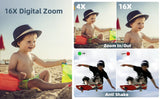 STUOGYUM DC403 4K Digital Camera for Photography - 50MP CMOS Sensor with 16X Digital Zoom, 2.4" LCD Screen, 1080P Video Recording | Compact Camera for Beginners & Kids