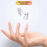 Type-C to USB Adapter - USB-C Female to USB-A Male Converter for Charging & Data Transfer | Compatible with Laptops, Car Chargers & PCs