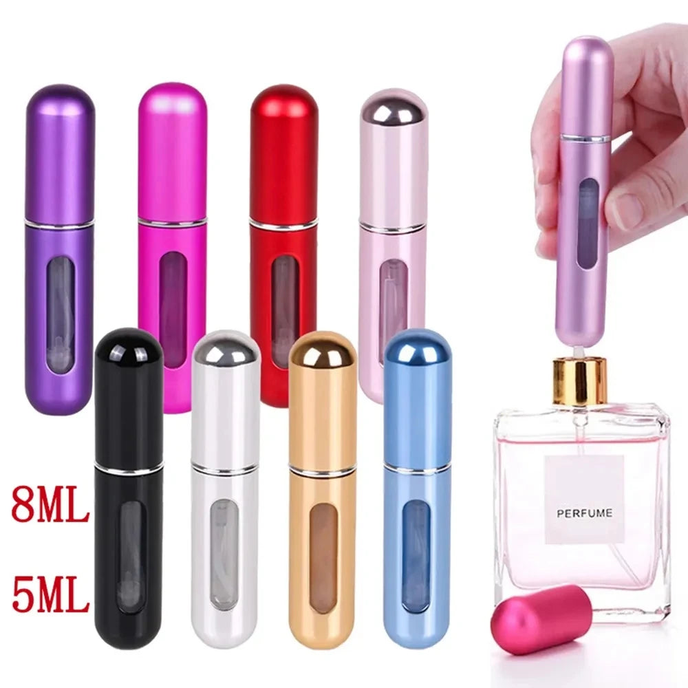 5ml Mini Refillable Perfume Spray Bottle – Travel-Size Portable Atomizer for Fragrance