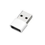 Type-C to USB Adapter - USB-C Female to USB-A Male Converter for Charging & Data Transfer | Compatible with Laptops, Car Chargers & PCs