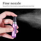 5ml Mini Refillable Perfume Spray Bottle – Travel-Size Portable Atomizer for Fragrance
