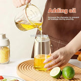 Dual-Function Oil Spray Bottle – Refillable Olive Oil Dispenser for Cooking & Air Fryer