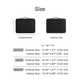 TAIKESEN Laptop Sleeve Case – Protective Zipper Carrying Bag for MacBook Air, Pro, Dell, Lenovo & Xiaomi