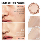Loose Setting Powder – Long-Lasting Matte, Oil-Control & Waterproof Finish