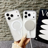 MagSafe case, magnetic iPhone case, wireless charging case, clear iPhone cover, Balsam case, iPhone 15 case, iPhone 14 case, protective MagSafe cover, slim magnetic case