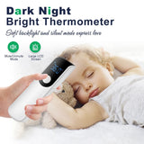 Fireurus Digital IR Thermometer & Fingertip Pulse Oximeter – Non-Contact Body Temperature & Blood Oxygen Monitor