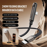 OLOPKY 5A Fast Charging PVC Cable – Durable High-Speed Data & Power Cable