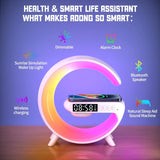 VIKEFON 15W Magnetic Wireless Charger Stand for iPhone – LED Light Fast Charging Dock with Holder