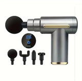 Mini Portable Muscle Massage Gun – Deep Tissue Percussion Massager for Body, Neck & Back