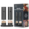Electric Salt and Pepper Grinder Set - Automatic Gravity-Activated Mills with Adjustable Coarseness | USB Rechargeable Spice Grinders for Kitchen
